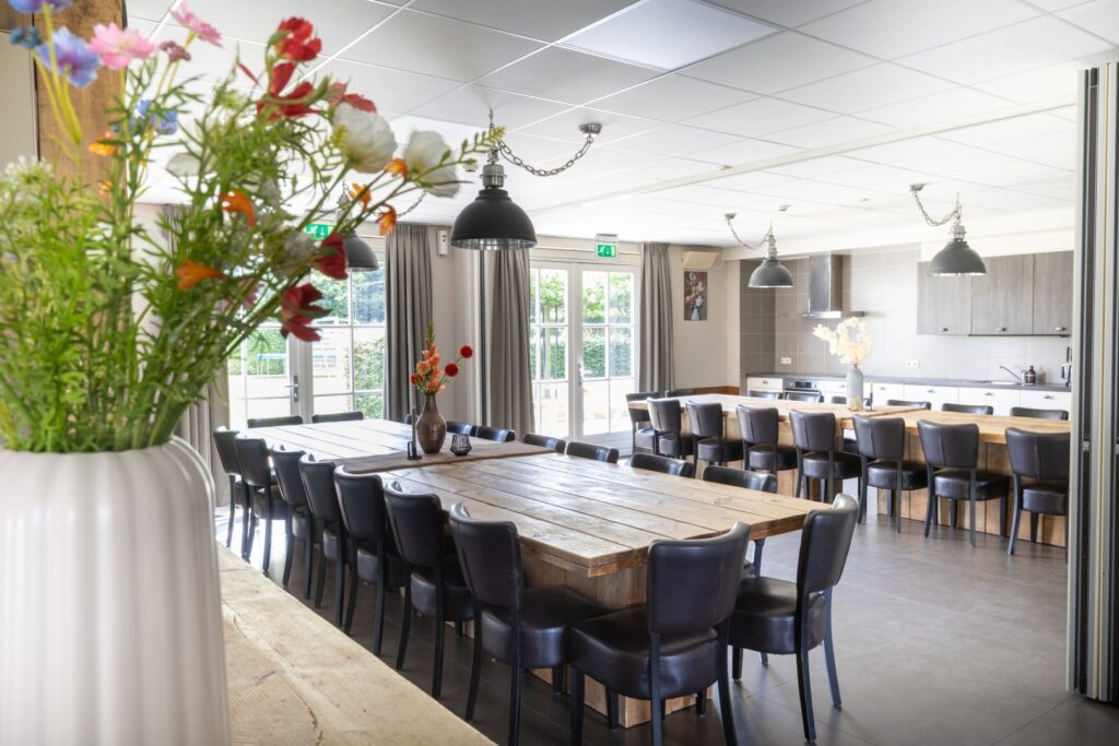 Grote keuken groepsaccommodatie Limburg