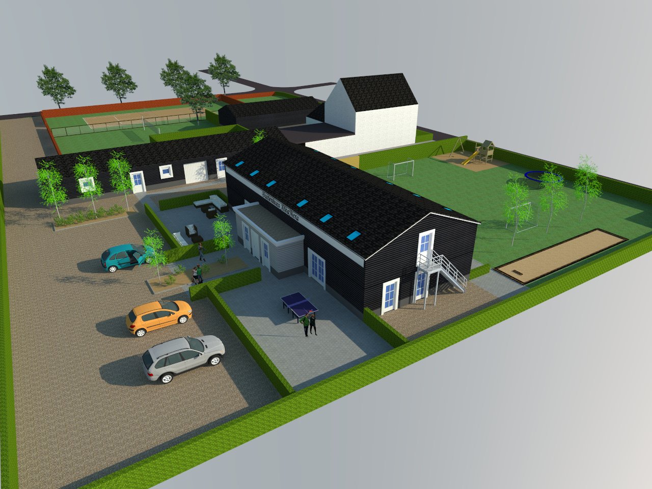 3Dtekening groepen Limburg